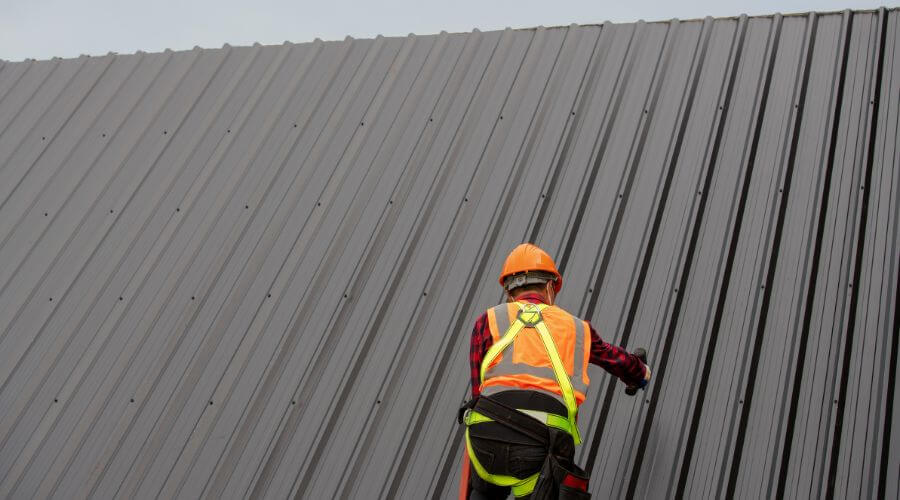 Professional metal roof installation services in Hallstead, PA
